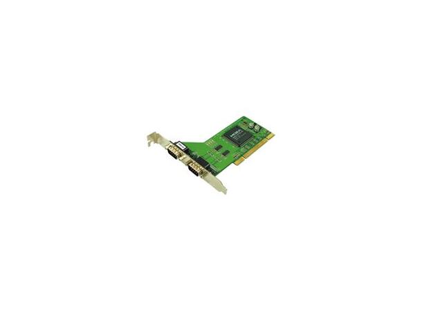 Moxa CP-102U-T 2-port RS-232 PCI serial board, WT 