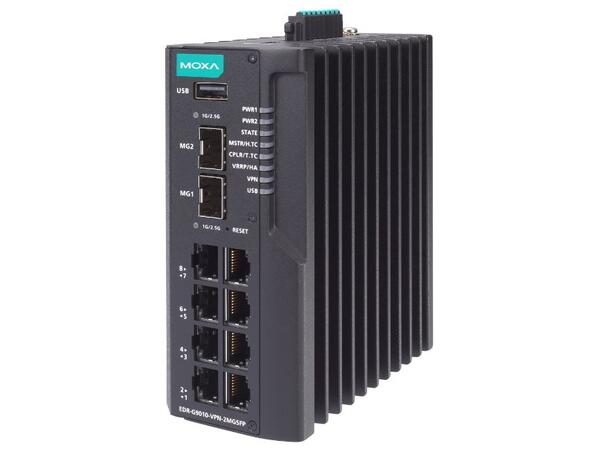 Moxa EDR-G9010-VPN-2MGSFP Firewall/NAT/VPN/router/switch 10GbE 