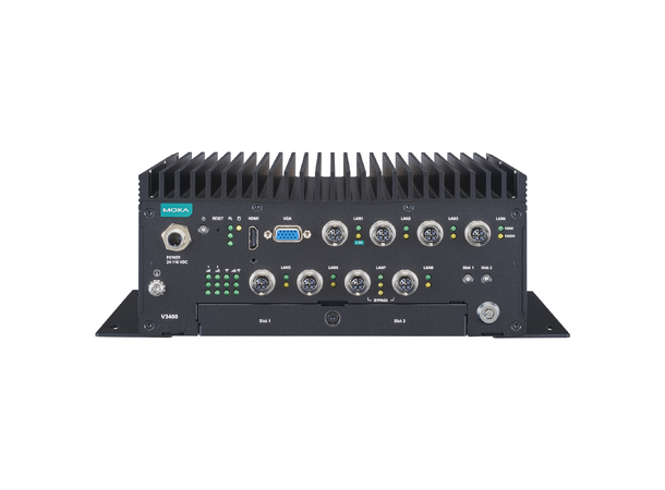 Moxa V3408-TL7-W-CT-T x86 computer, Intel i7-1185G4E,8GbE, WT 