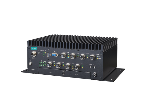 Moxa V3408-TL7-W-CT-T x86 computer, Intel i7-1185G4E,8GbE, WT 