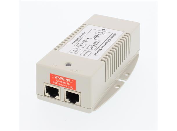 PoE Injector, 56V DC out (35 / 50W) 230V AC in, 56V DC out 