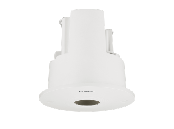SHD-1128FPW In-ceiling flush mount for assorted Hanwha cameras 