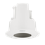 SHD-1128FPW In-ceiling flush mount for assorted Hanwha cameras