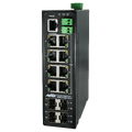 Aetek D60-084-30-V2 8x30W PoE 4xSFP L2 Industrial