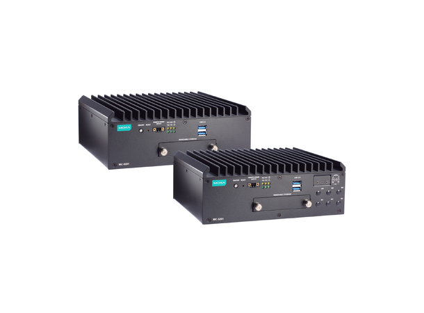 Moxa MC-3201-TGL1-M-S Fanless, Celeron 6305E with DIs/DOs 