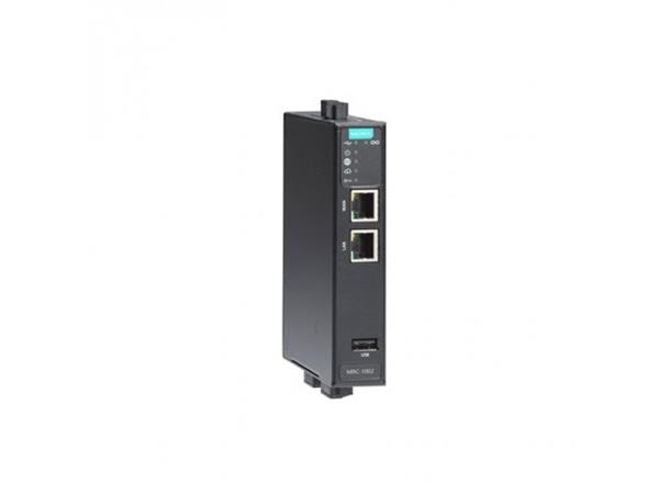 Moxa MRC-1002-T Remote Connect gateway 2 Ethernet ports, -40 to 75°C 