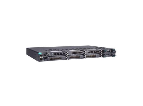 Moxa PT-G7828 Layer 3 modular switch, 2 SFP, 2 GB 