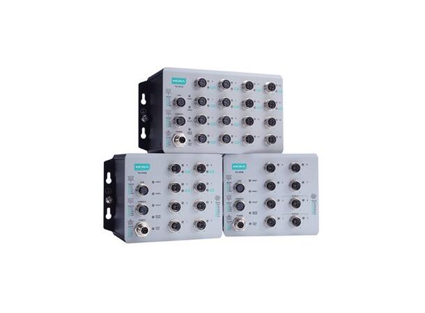 Moxa TN-4908-ETBN-F-4GTXBP-WV-CT-T IEC 61375 ETBN industrial secure firewal 