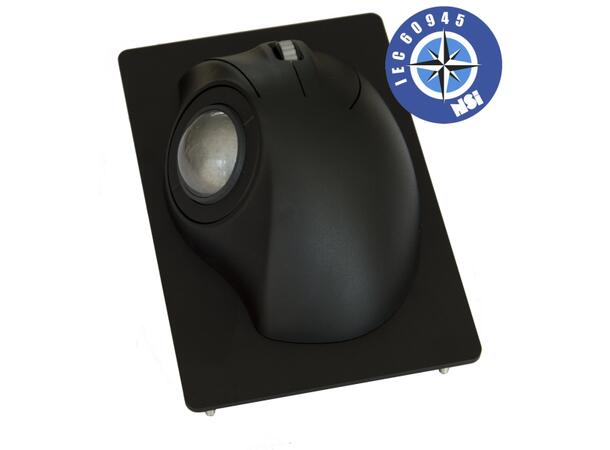 NSi TBE38F0-OBT1-MC3 38 mm trackball EC60945 marine panel mount with studs 