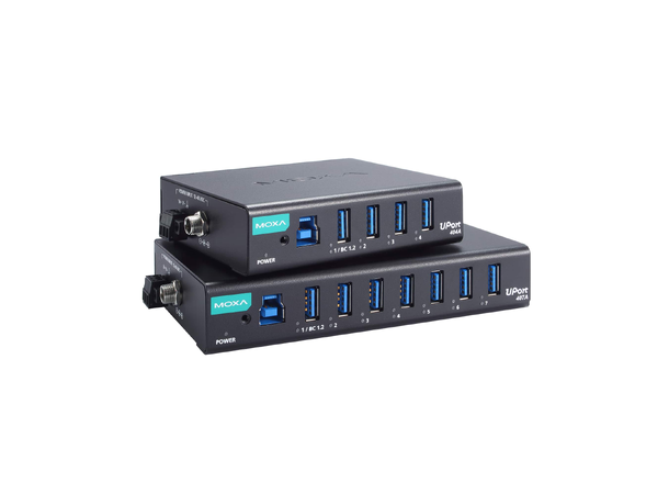 Moxa Uport 404A 4-port industrial-grade USB 3.2 hubs 