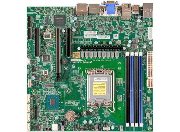 Intel micro atx motherboard top
