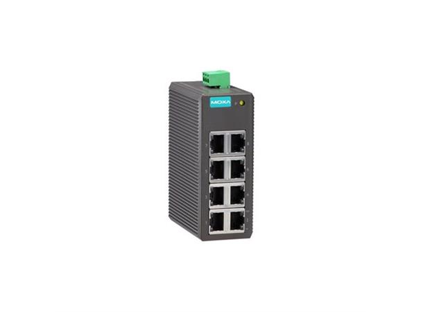 Moxa EDS-208 8x10/100BaseT(X), Plastic Housing 