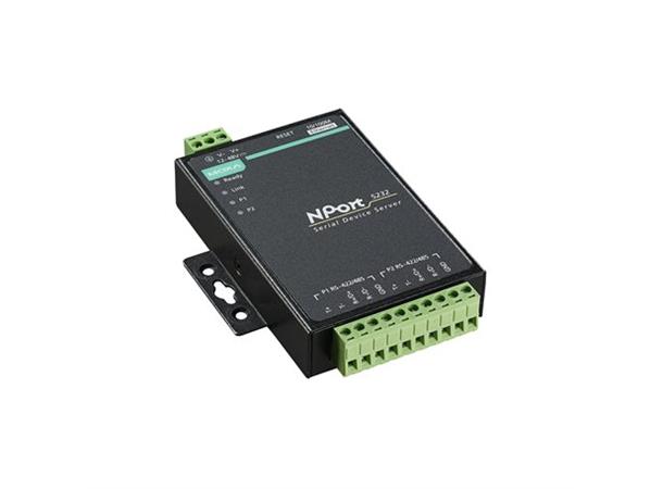 Moxa NPort 5232 Serial Device Server 2-port RS-422/485 Serial-to-Ethernet 