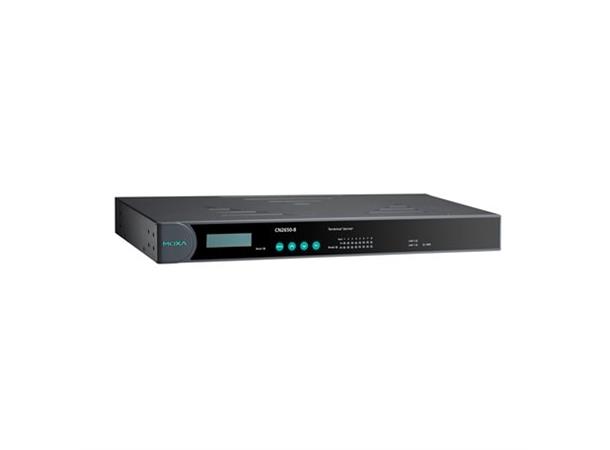 Moxa CN2610-8 8 port Async Server, 10/100Mbps,15KV ESD 