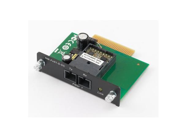 Moxa NM-FX01-S-SC 1 100BaseFx port SM with SC connector 