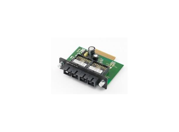 Moxa NM-FX02-M-SC 2 100BaseFX ports, MM, SC connector 
