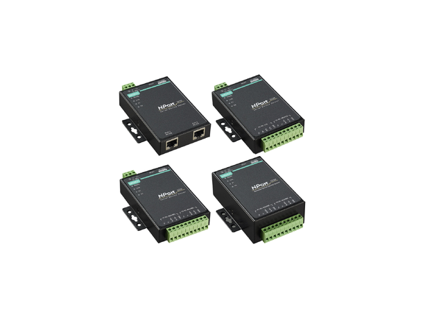 Moxa Nport 5232 w/ Adapter 2 port RS-422/485, 10/100,terminal block 