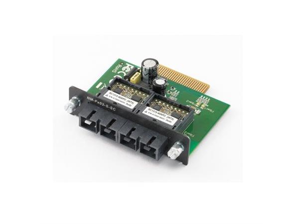 Moxa NM-FX02-S-SC 2 100BaseFx SM Ethernet with SC module 
