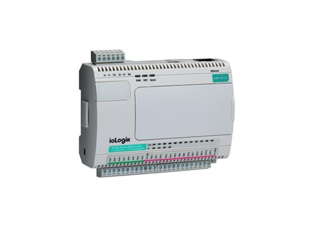 Moxa ioLogik E2210 Ethernet I/O Ethernet RTU Controller, 12xDI, 8xDO 