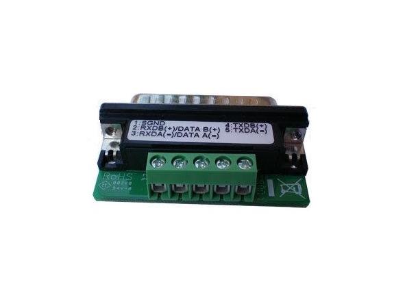 Moxa NP21103 DB25M terminal block kit for RS-422/485 