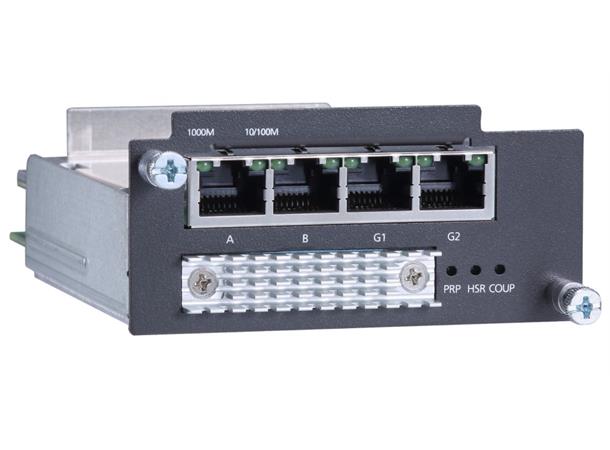 Moxa PM-7200-4GTXSFP Gigabit Ethernet module 