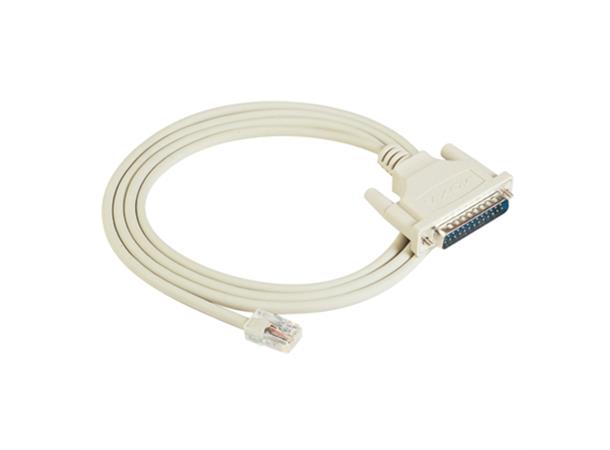 Moxa CN20040 Connection CBL RJ45/10P/M25 1.5M 