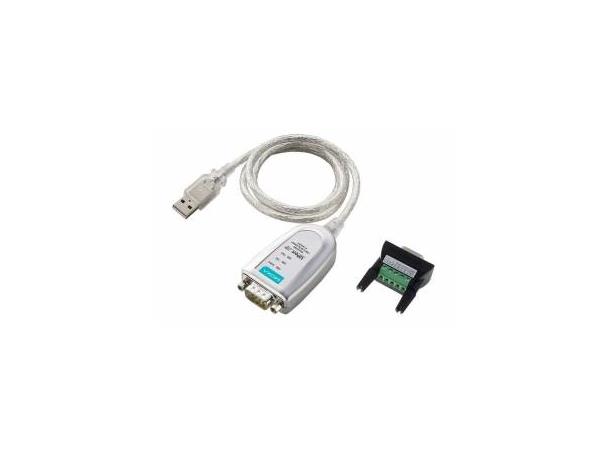 Moxa Uport 1130I, w/ Isolation USB to RS-422/485 (inc. mini DB9F-to-TB) 