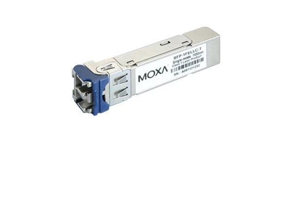 Moxa SFP-1FELLC-T, -40/85°C 1-port Ethernet SFP, 100BaseFX,Single,LC 