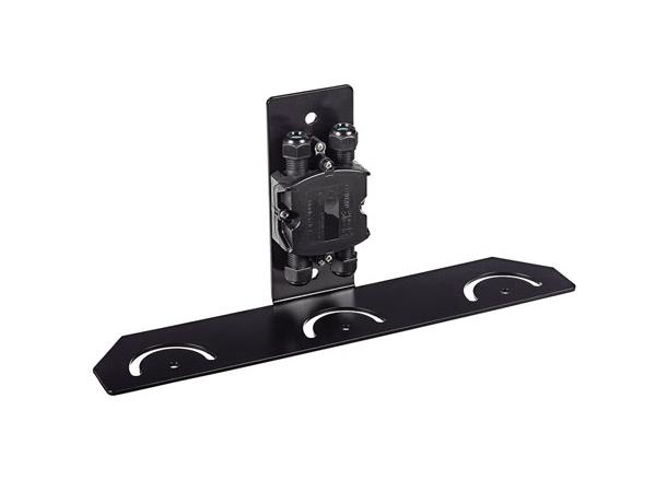 IIR-MNT-TLB Bracket for illuminator, triple L, black 