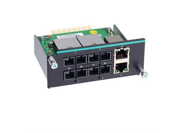 Moxa IM-6700A-4SSC2TX Fast Ethernet modu 4 SM 100BaseFX with SC connectors and 2 