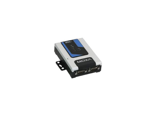 Moxa Nport 6250-T 2 port RS-232/422/485, 12-48V, w/adapter 