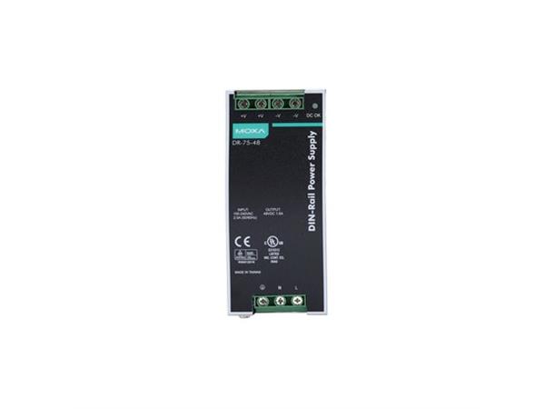 DR-75-48 45W/2A, 24 VDC, with universal 85 to 264 