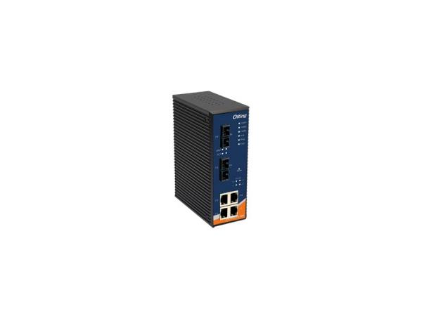 IPS-2042TX Industrial 6-port Lite-managed PoE 