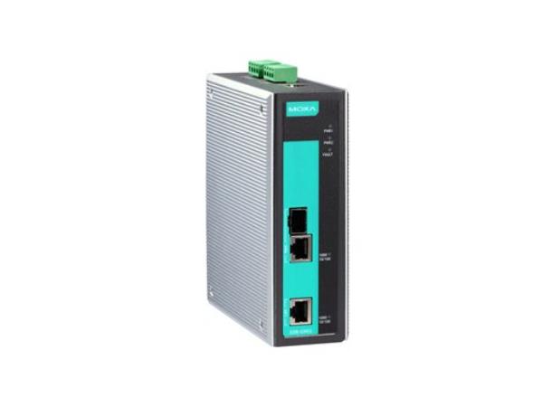 Moxa EDR-G902-T, wide temp -40/75°C 1WAN, Firewall/NAT, 10VPN Tunnel 