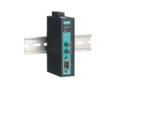 Moxa ICF-1180I-S-ST Industrial PROFIBUS-to-fiber converter 