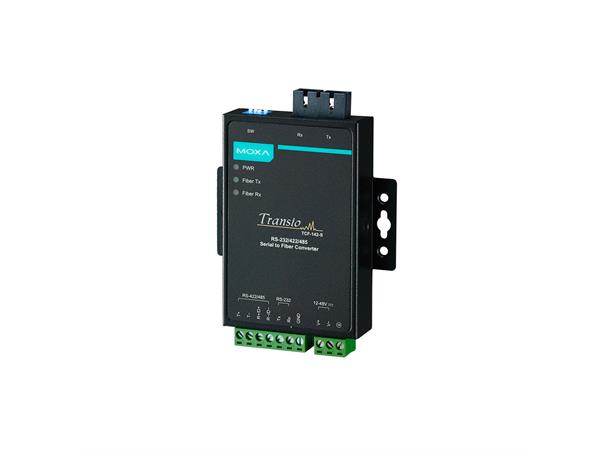 Moxa TCF-142-M-SC RS-232/422/485 to Fiber Optic Converter. 