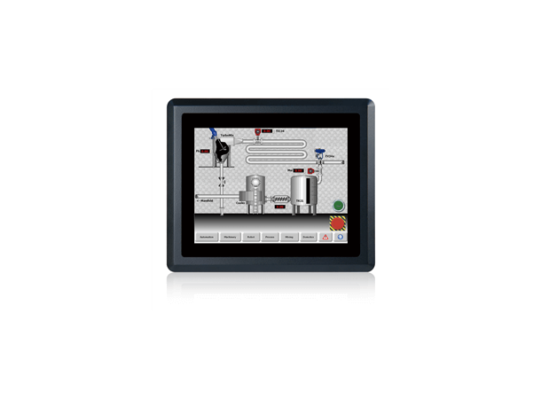 PPC-F08B-BT-J1/2G/R-R10  8" Panel PC IEI/J1900 CPU/2GB/Res.Touch 