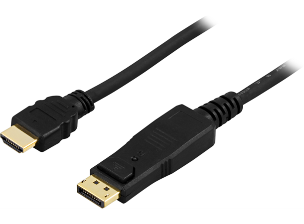 zege Meerdere matras DP-3020, DisplayPort-HDMI cable 2m Male-male 2m, black - Webshop Hatteland  Technology - Sweden
